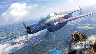 World Warrlanes wallpaper, World of Warplanes, warplanes, wargaming, airplane HD wallpaper