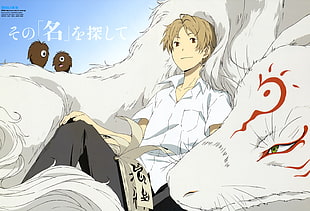 male anime character, Natsume Book of Friends, Natsume Yuujinchou, anime