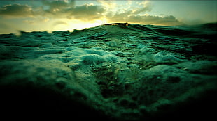 body of water wallpaper, sea, Sun, water