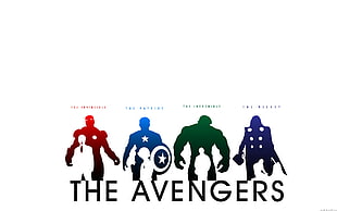 The Avengers, Thor, Captain America, Hulk HD wallpaper