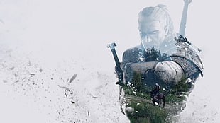 The Witch Hunter digital wallpaper, Geralt of Rivia, The Witcher 3: Wild Hunt, The Witcher