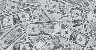 assorted U.S. dollar bills HD wallpaper