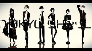 anime characters digital wallpaper, Tokyo Ghoul, Kaneki Ken, Kirishima Touka
