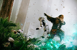 Star Wars illustration HD wallpaper