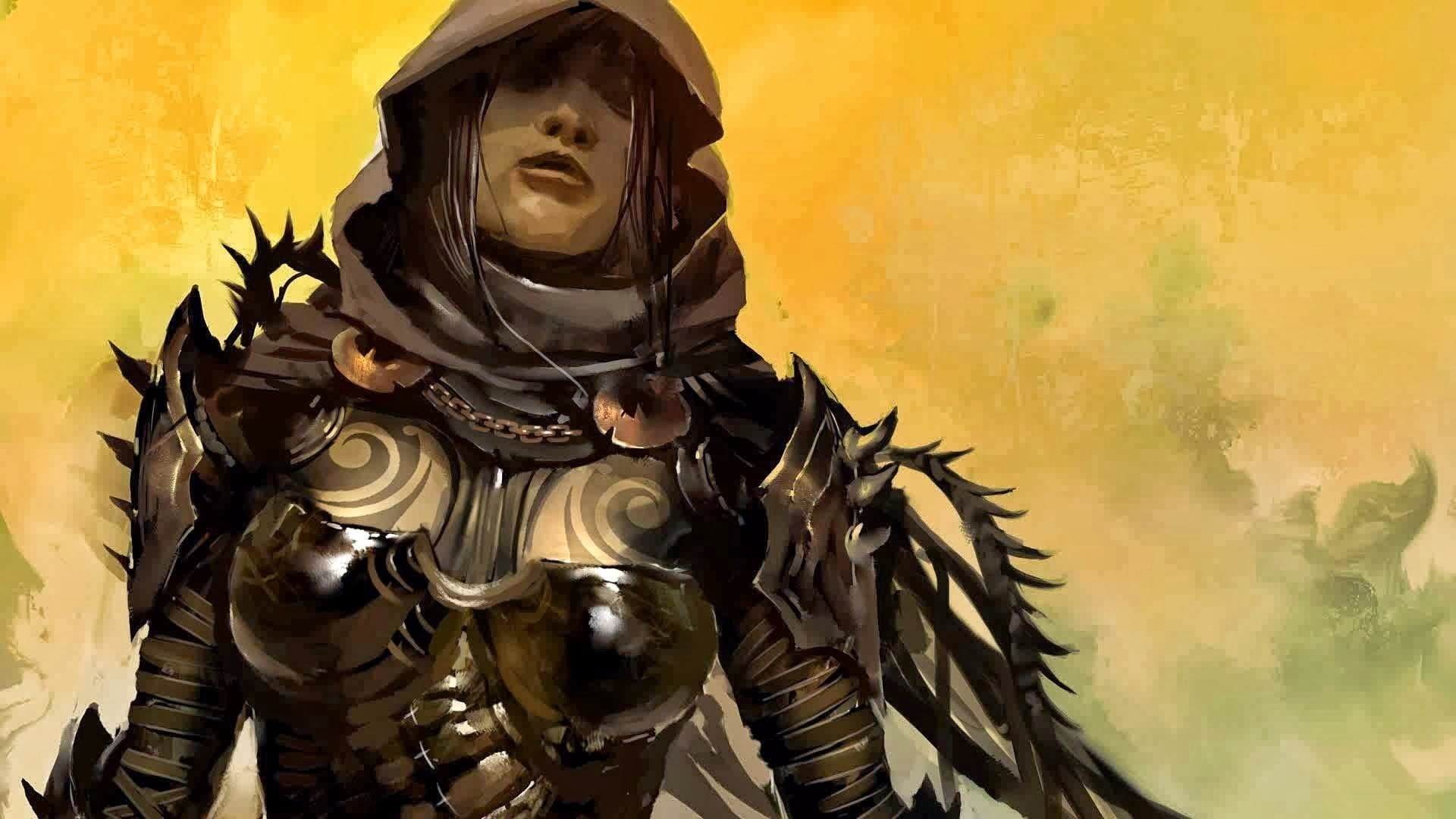 female character wallpaper, Guild Wars 2