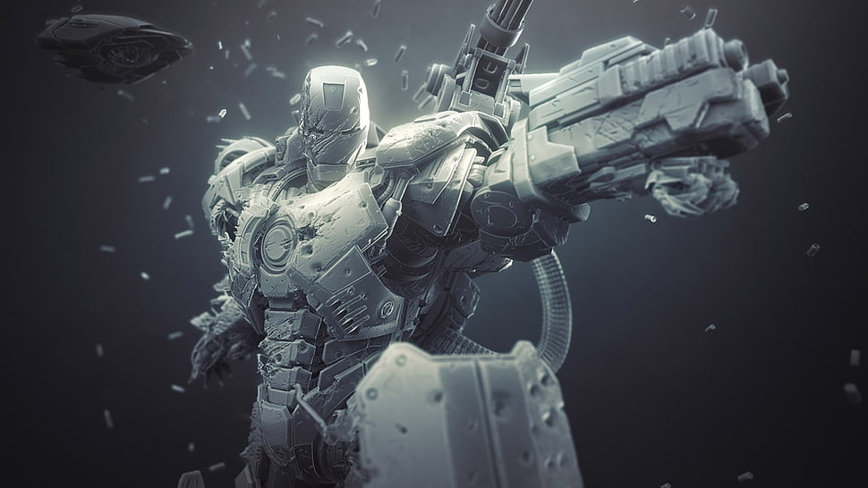 War Machine digital wallpaper HD wallpaper