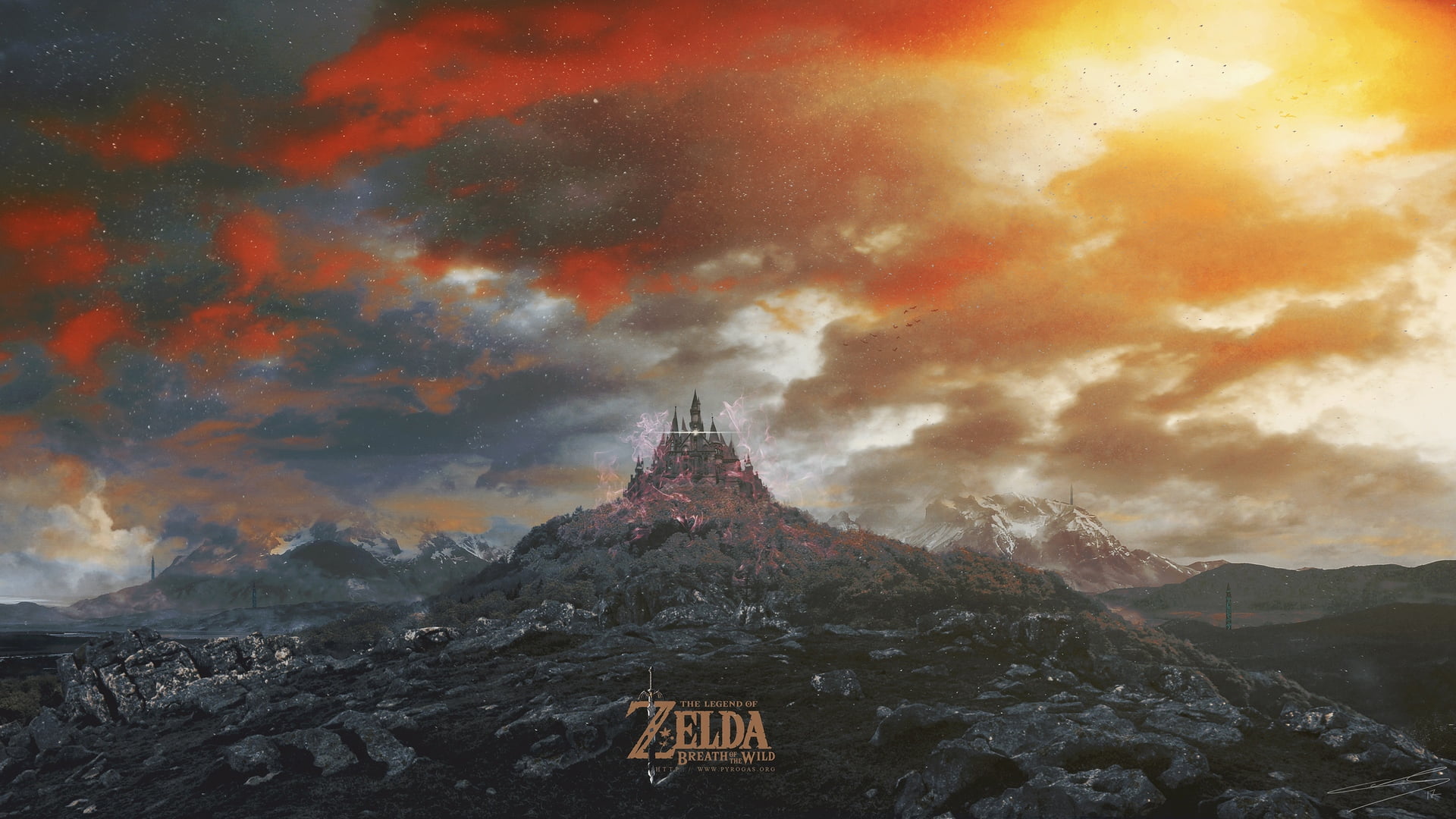The Legend Of Zelda Wallpaper Castle The Legend Of Zelda Breath
