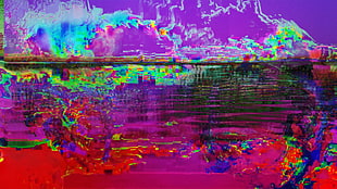 abstract painting, glitch art, LSD, abstract HD wallpaper