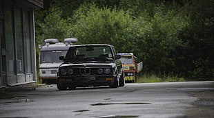 gray BMW car, BMW E28, Stance, Stanceworks, low