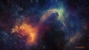 galaxy digital wallpaper