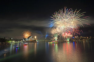 Sydney Opera House Australia, Sydney, Australia, fireworks