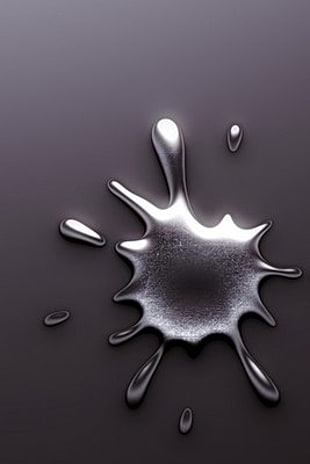 liquid mercury illustration