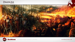 Dragon Age wallpaper, Dragon Age: Origins, Bioware, video games, Dragon Age HD wallpaper