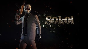 Sokol game wallpaper screenshot, Payday 2