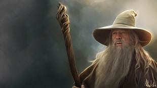 Gandalf Lord Of The Rings, Gandalf, The Lord of the Rings, wizard, movies HD wallpaper