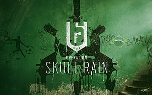 Skull Rain Operation poster HD wallpaper
