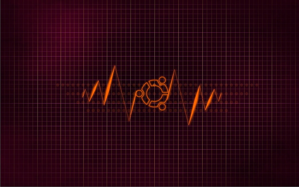 heartbeat illustration HD wallpaper