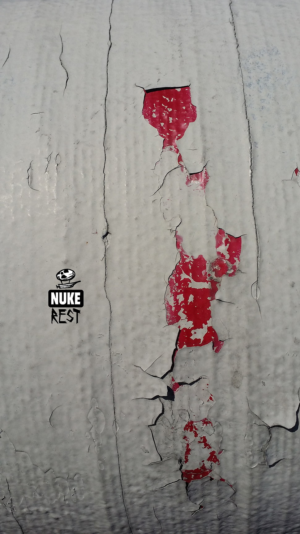 white and red painted wall, texture, wall, floating, glasses HD wallpaper