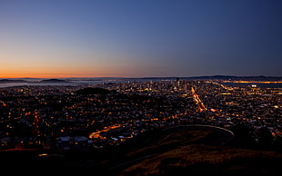 aerial photo of city, cityscape, city, San Francisco, USA HD wallpaper