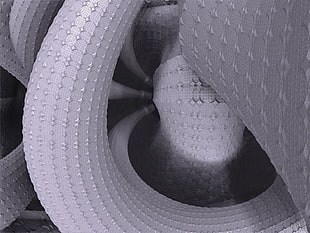 white cloth illustration, Curve, Futuristic, 3d HD wallpaper