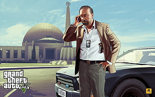 GTA Five game illustration