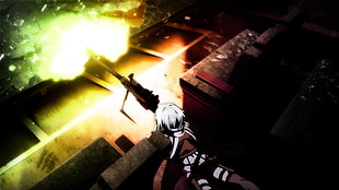 game application screenshot, anime, Sword Art Online, Sinon (Sword Art Online) HD wallpaper