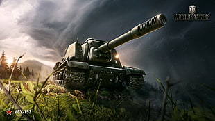 World Of Tanks game application digital wallpaper, World of Tanks, ISU-152