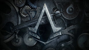 gray and black geared machine, Assassin's Creed Syndicate, steampunk, machine, Assassin's Creed