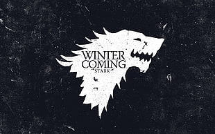 Winter is Coming Stark logo, Game of Thrones, House Stark, sigils, TV