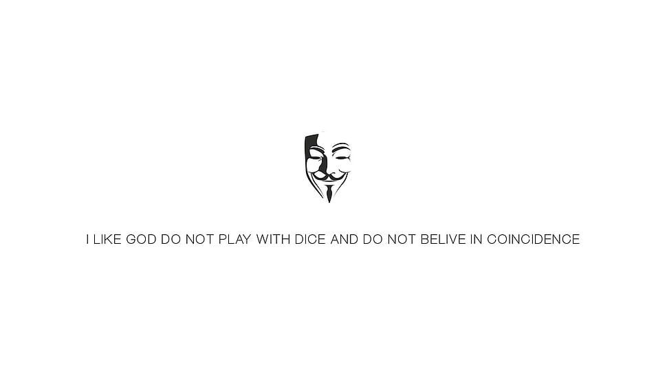 white background with text overlay, mask, white, simple, quote HD wallpaper