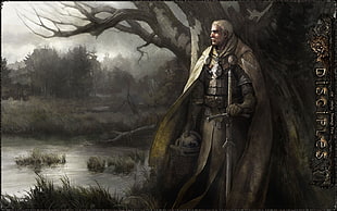 Warrior character from game