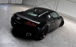 black Audi convertible, Audi, car, Audi R8 HD wallpaper