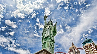 Statue of Liberty, New York, architecture, USA