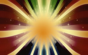 Circle,  Rays,  Light,  Glitter