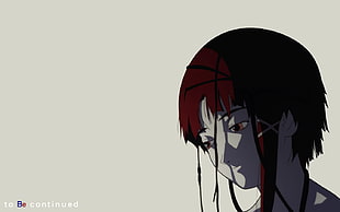female anime character wallpaper, Serial Experiments Lain, Lain Iwakura, cyberpunk