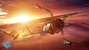 World War Planes wallpaper, World of Warplanes, warplanes, airplane, wargaming HD wallpaper