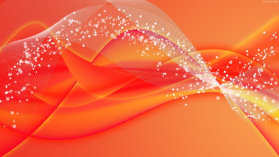 orange wallpaper HD wallpaper