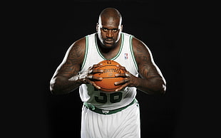 Shaquille O'Neal, basketball, Boston Celtics, sports, Shaquille O'Neal HD wallpaper