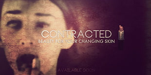 Contracted cosmetics ads