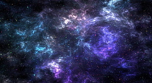 multicolored galaxy photo graphy