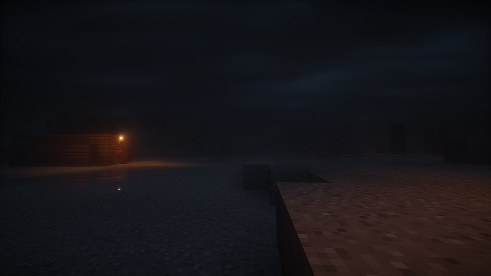 Minecraft, GLSL HD wallpaper