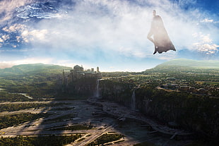 Superman, Superman, city, Naboo HD wallpaper