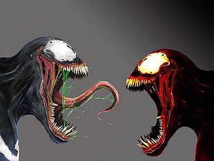 Marvel Venom and Carnage wallpaper, Venom, Carnage, Marvel Comics