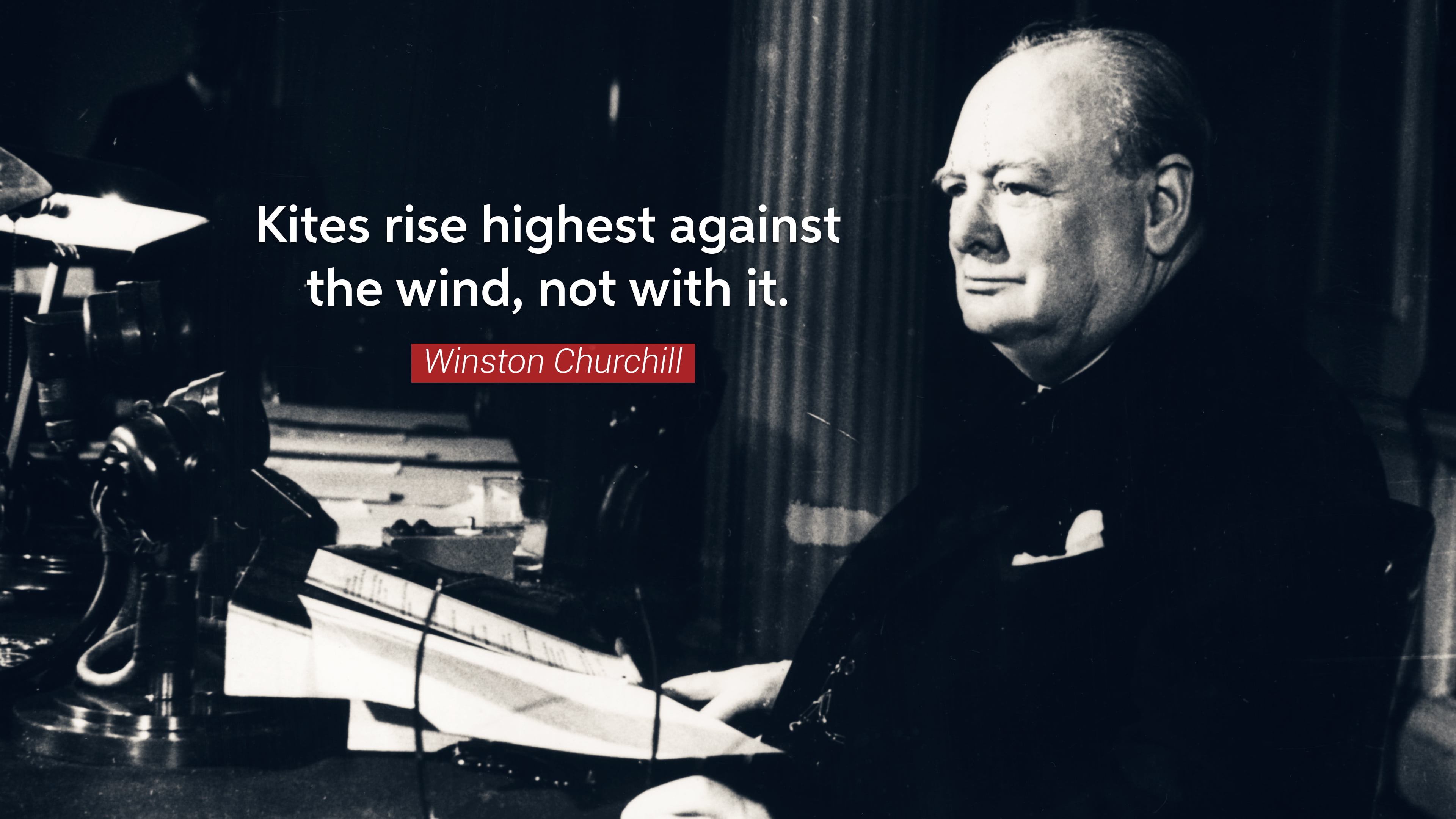 Winston Churchill, typography, quote, Winston Churchill HD wallpaper |  Wallpaper Flare
