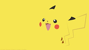 Pikachu illustration, Pikachu, minimalism