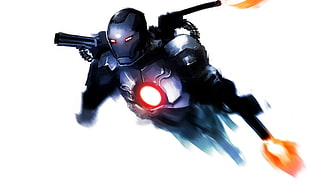 Iron Man digital wallpaper, Iron Man, Marvel Comics, War Machine 