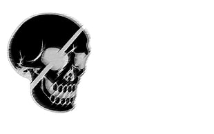 black Skull illustration