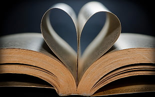 heart book art