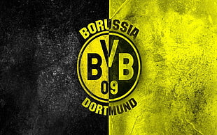 Borussa Dortmund poster, Borussia Dortmund, logo, sport , soccer