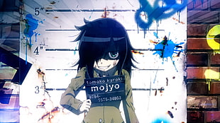 Mojyo anime illustration, Kuroki Tomoko, Watashi ga Motenai no wa Dou Kangaetemo Omaera ga Warui! HD wallpaper